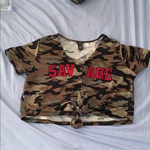Savage Camouflage Shirt